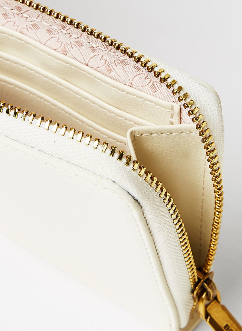 BCBGeneration Faux Leather Card Holder white - Image 4